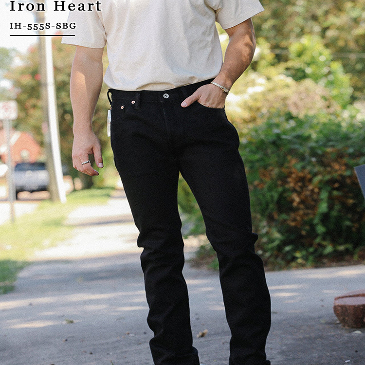 Iron Heart Japanese-Made Iron Core 21oz Heavy-Duty Selvedge Denim Jeans 555/666/634/888S-Sbg