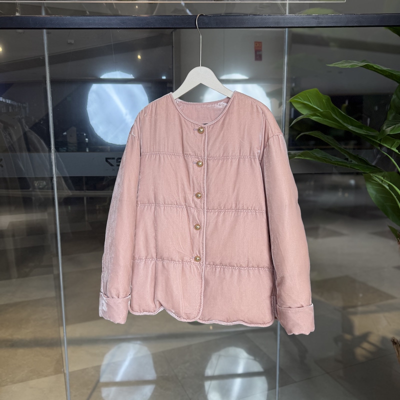 【She Tu】25 Winter 8935255092 (No Returns or Exchanges) Velvet down Jacket "M59G"