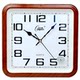 Kangbas 12inch Silent Large Square Wall Clock for Home Living Room Modern Simple Quartz Clock Wall Hanging Clock