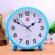 Shanghai Table Clock for Living Room and Bedroom, Home-Use Desktop Silent Clock, Creative Digital Fashion Large-Character Clock for the Elderly