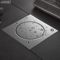 Black bounce floor drain pressing insect-proof and deodorant floor drain plug shower sealed all copper bathtub floor drain pedal type