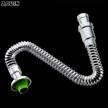 Ouyin washbasin electroplating sewer water drain basin sink kitchen and bathroom deodorant stretch drain pipe