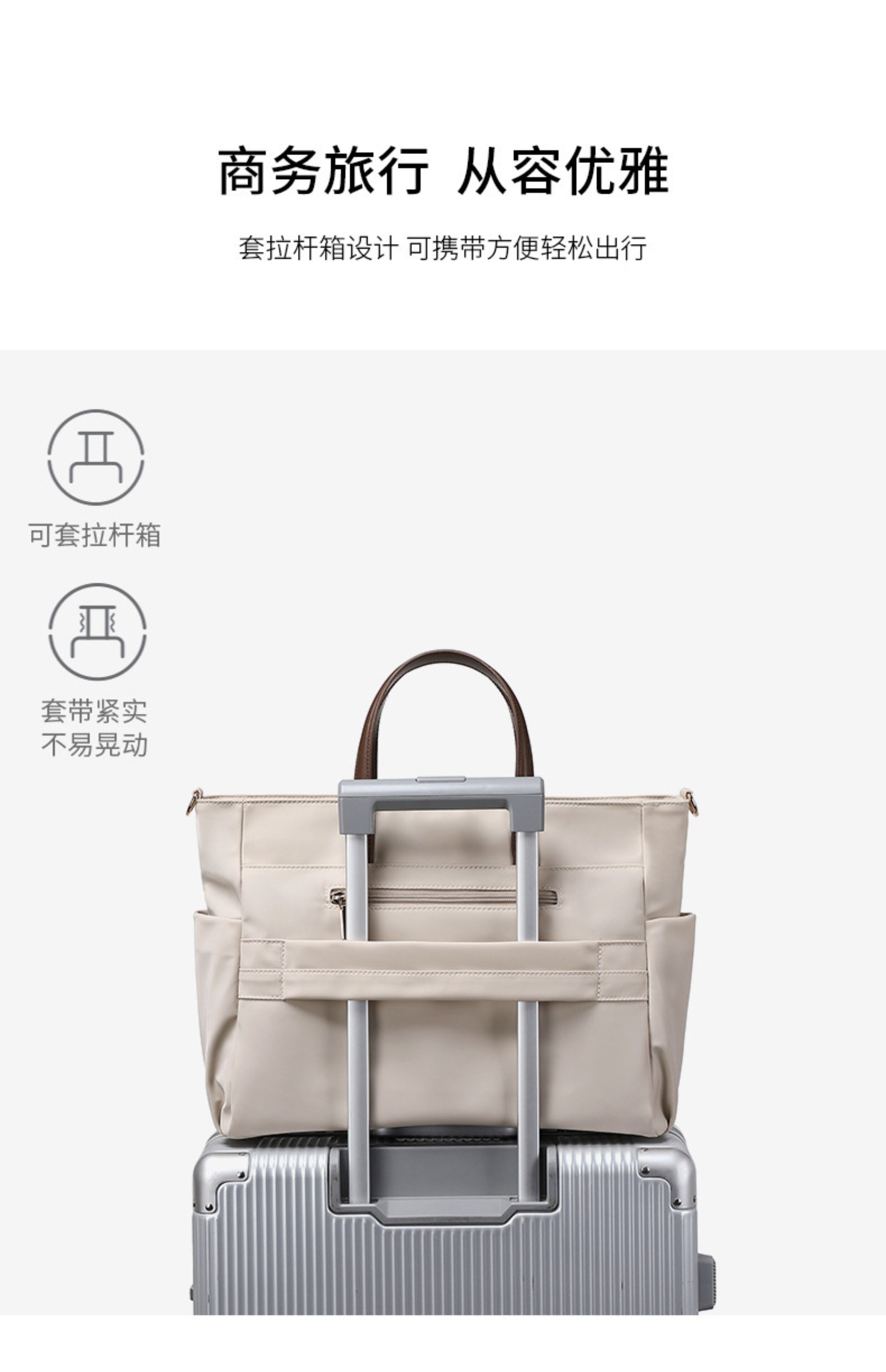 чемодан 新款笔记本电脑包女斜跨高级感手提包大学生书包大容量商务公文包 Winner