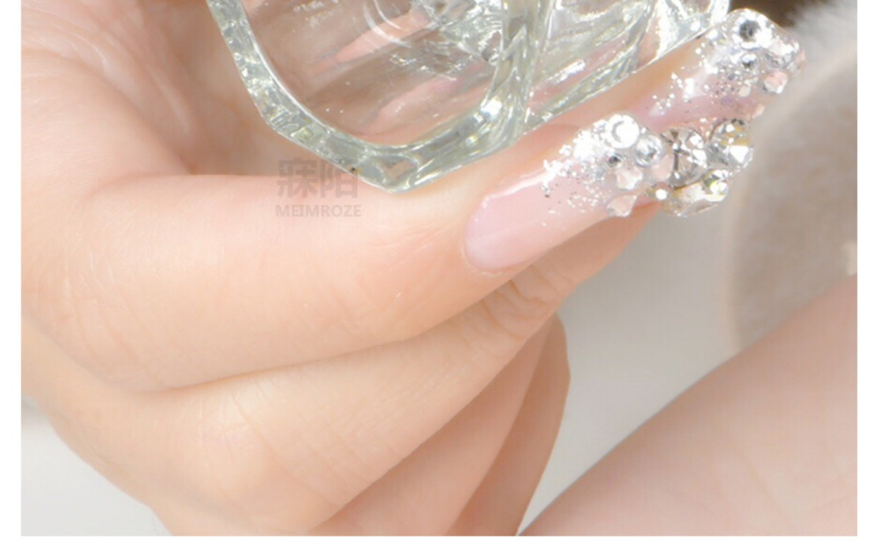 Dụng cụ làm móng Crystal Cup Nhỏ Crystal Crystal Crystal Crystal Crystal Powder - Công cụ Nail dung cu lam nail