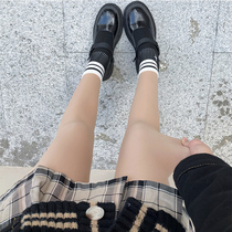 Light leg artifact female autumn and winter nude super natural velvet flesh color leggings JK black silk thick black fake meat