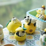 Маленькое средство для принятия ванны, маленький милый кукольный домик, кукла, кот