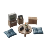 Маленькая хижина, японская подушка для стола, мебель, татами