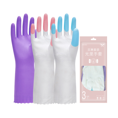 【商超同款】时尚加绒手套3双