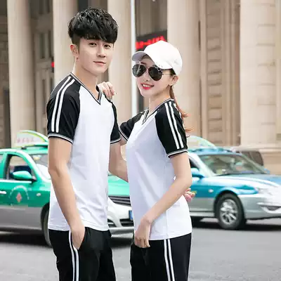 Sports match suit cotton table tennis suit men's and women's quick-drying short-sleeved trousers training badminton jersey New