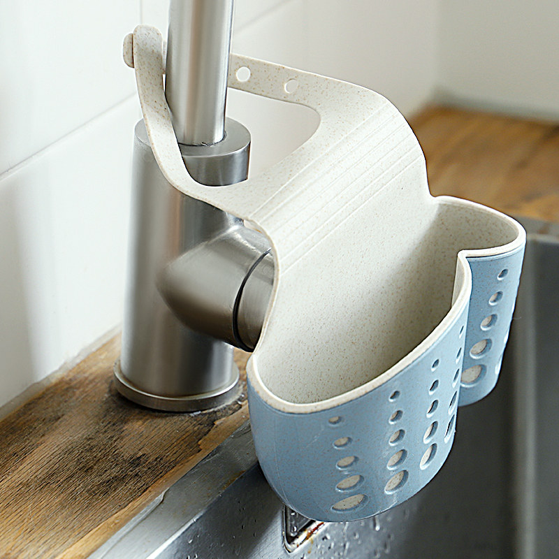 Kitchen sink faucet drain hanging bag dishwashing kitchen supplies utensils small department store lazy artifact life practical