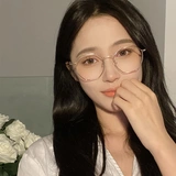 Металлические очки, объектив, в корейском стиле, по фигуре, защита глаз