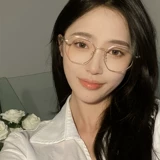 Металлические очки, объектив, в корейском стиле, по фигуре, защита глаз