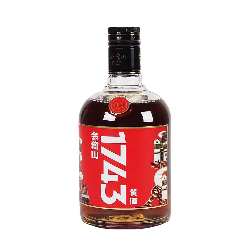 会稽山绍兴黄酒1743花雕酒瓶装500ml半干型绍兴酒评价- 淘宝网