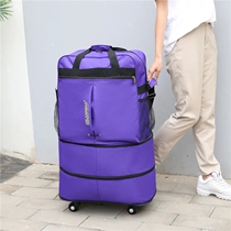 Aircraft luggage college students Oxford cloth men and women strong durable folding light travel bag luggage bag large capacity