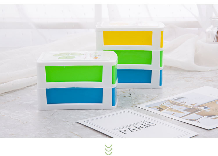 7101-7104塑料小抽屉盒，桌面迷你收纳盒