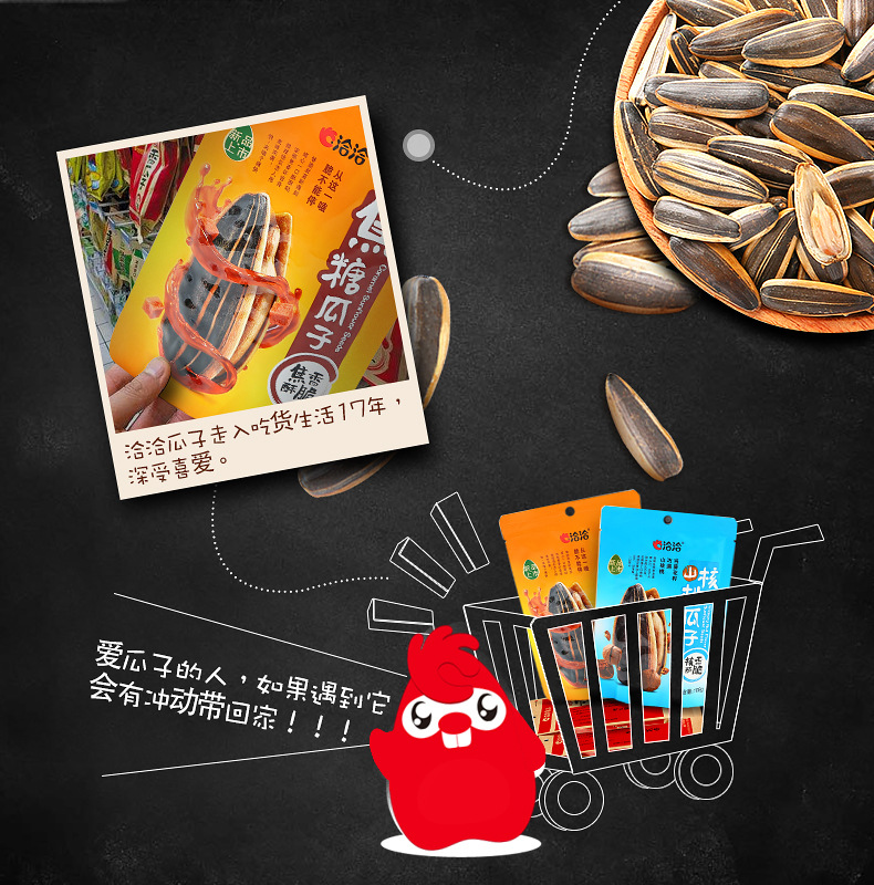 洽洽香瓜子108g 5