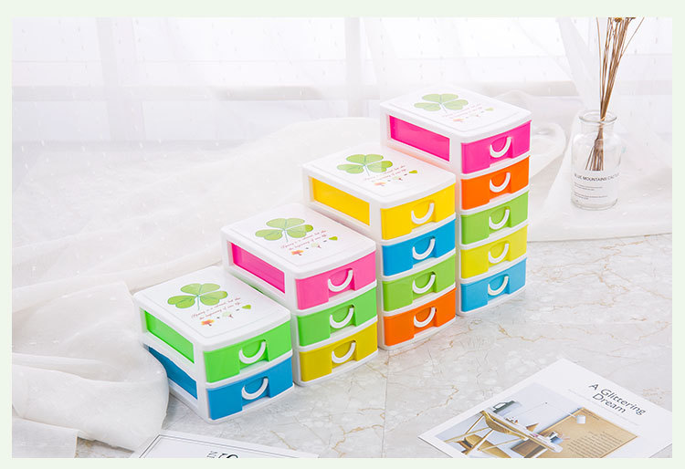 7101-7104塑料小抽屉盒，桌面迷你收纳盒