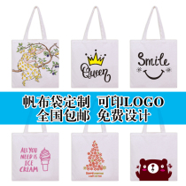 Canvas bag custom printable logo shopping bag eco bag custom cotton bag tote bag womens shoulder bag