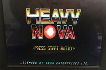 Action clearance class] New Sega 16-bit game black card Sega Heavy Nova reloaded Nova