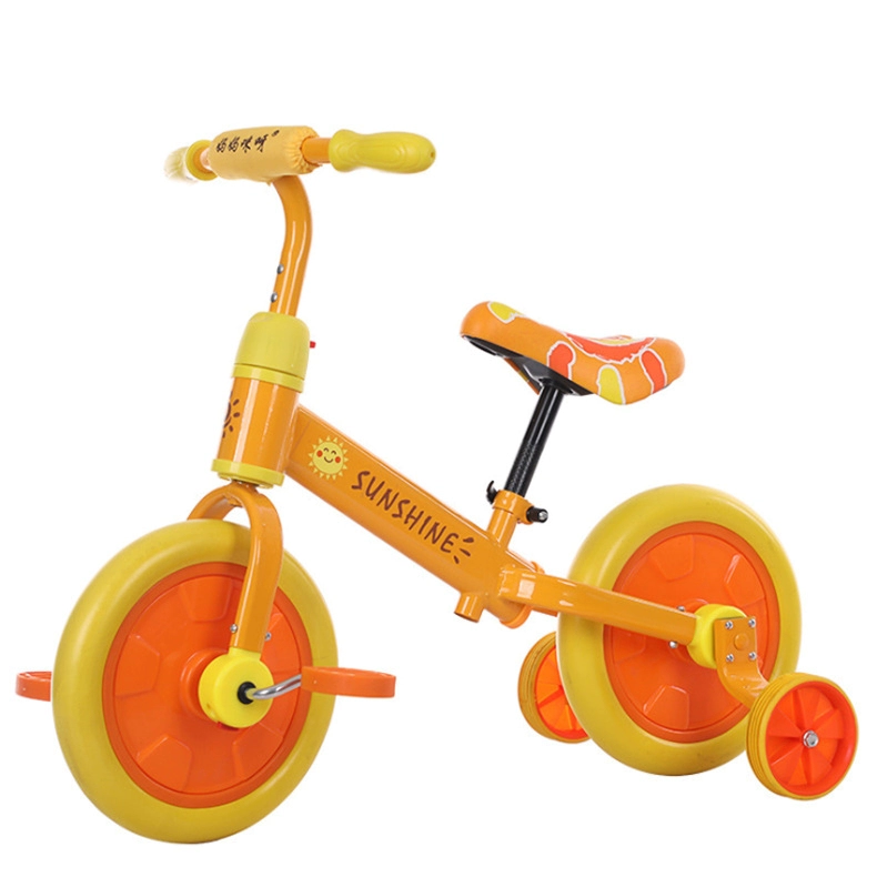 Mamma Mia đa chức năng cho trẻ em xe ba bánh cân bằng xe trẻ em xe tay ga có thể tháo rời hai bánh không có bánh xe - Smart Scooter