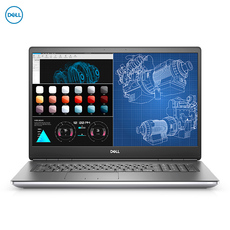 Рабочая станция 戴尔（dell）precision7750 17.3英寸设计师移动图形工作站笔记本 十代 i9-10885h/64g/3*1tb/rtx5000