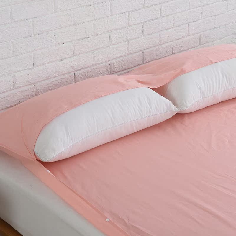 Khuyến mãi sự kiện 13372 cotton đơn giản màu khách sạn trên túi ngủ bẩn In túi ngủ đôi cắm trại ngoài trời - Túi ngủ túi ngủ cho be