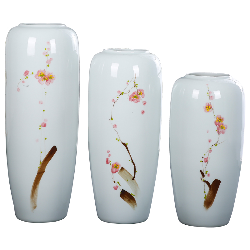 Jingdezhen ceramic hotel villa covers large vases, the sitting room porch flower flower decoration flower arranging furnishing articles