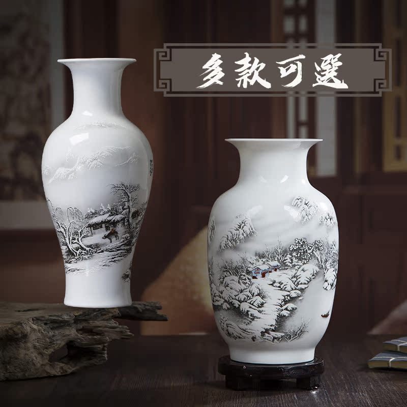 Floret bottle household act the role ofing is tasted furnishing articles 436 jingdezhen ceramics flower arranging living room TV cabinet decorative arts and crafts