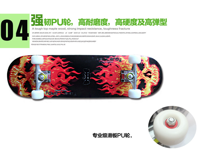 Skateboard pour homme femme enfant      - Ref 2599513 Image 23