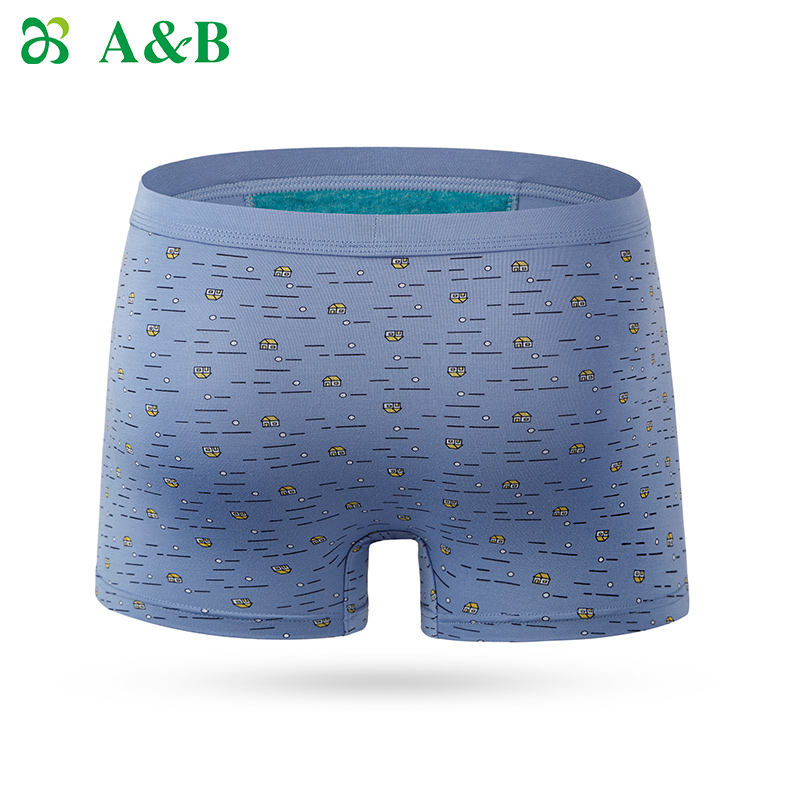 A-Bab quần lót (2 gói) Mordale flatpants eo rộng đàn hồi kháng khuẩn chàng trai trung eo quần short Y739.