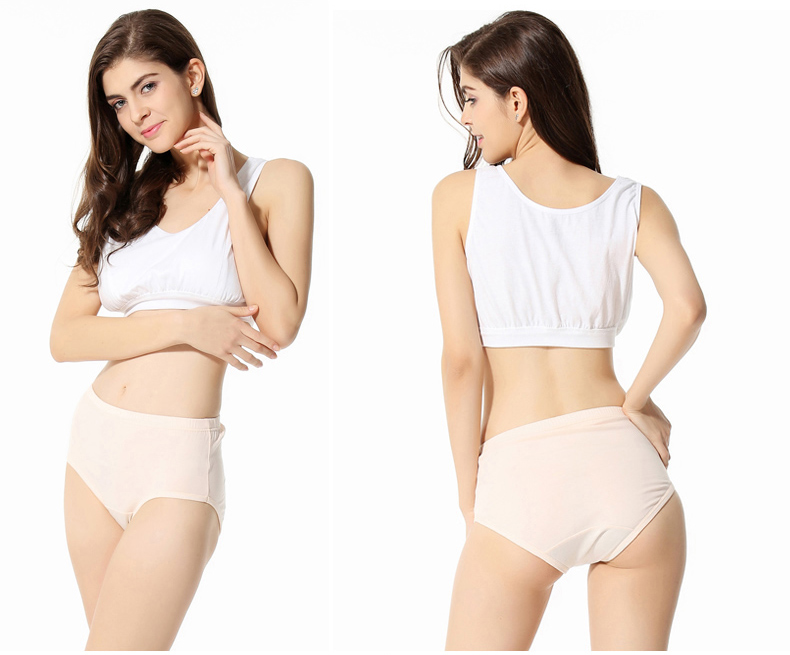 A & B đồ lót nữ cotton cao eo quần lót kháng khuẩn giữa và đồ lót cũ 1822 quần lót đùi