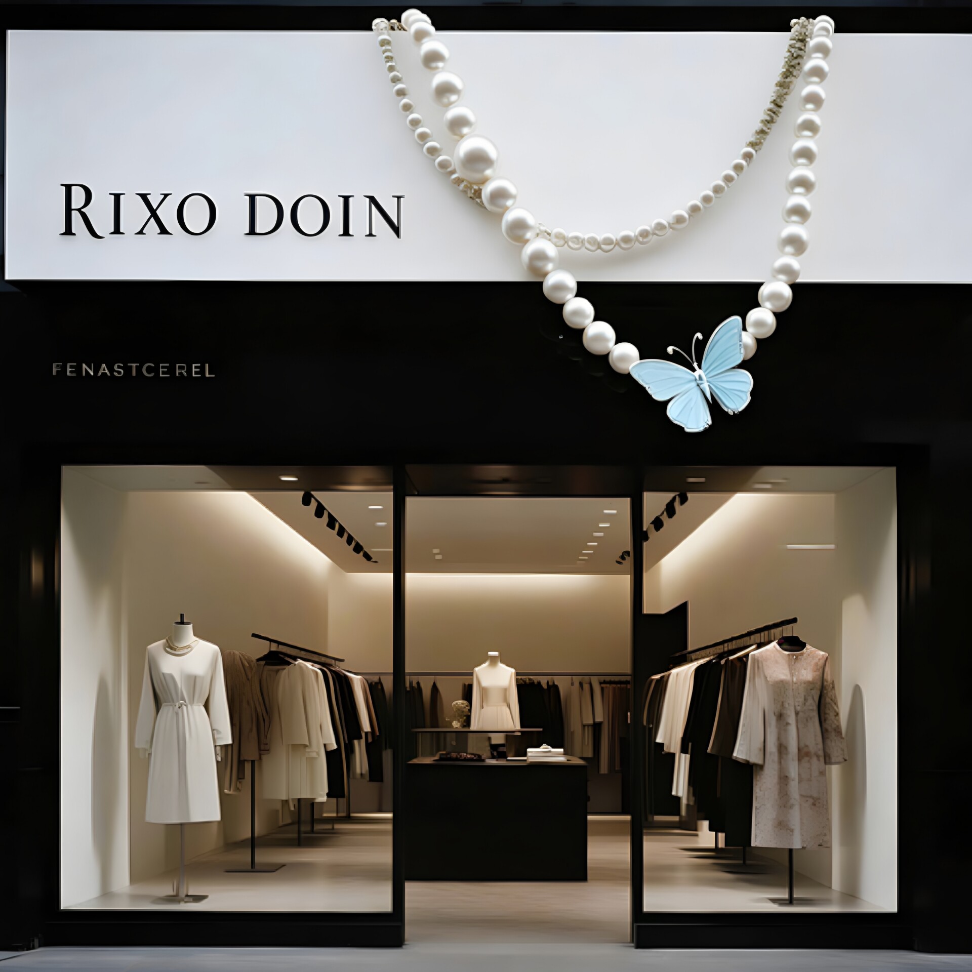 RIXO DOIN法式轻奢女装的LOGO