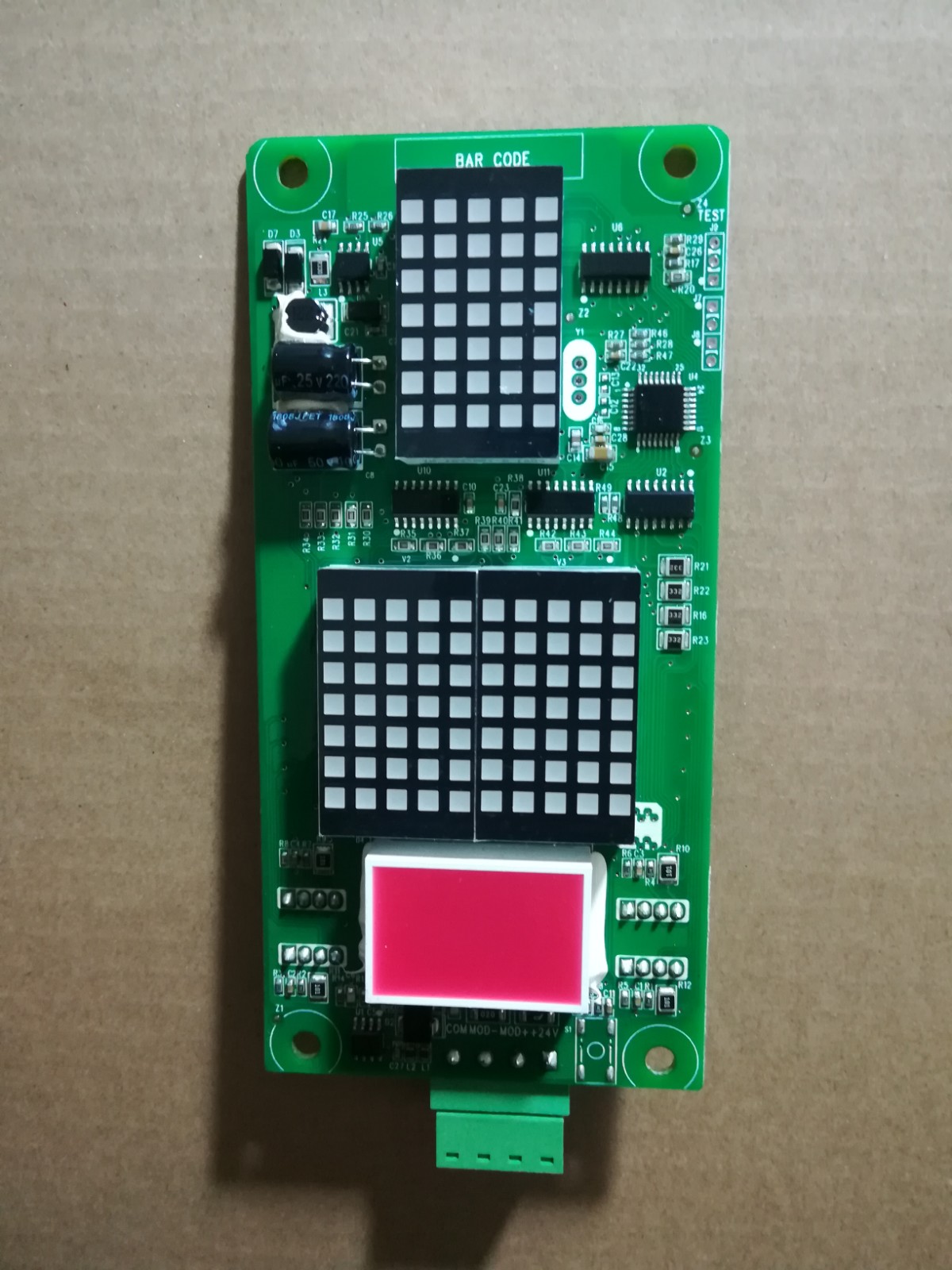 Brand new Original Elevator Outside board MCTC-HCB-J Shanghai Fuji Outer Board MCTC-HCB-J-SFJ