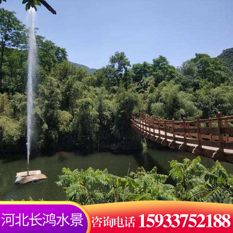 Scream fountain complete set of equipment installation outdoor scenic spot small high-pitched voice control music shout spring control system manufacturer