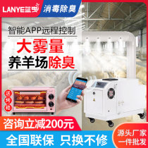 Farm automatic disinfection sprayer deodorization cooling humidifier Ultrasonic Atomization intelligent epidemic prevention and disinfection equipment