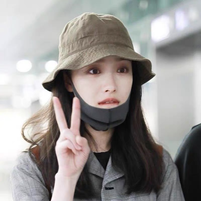 Ni Ni the same Japanese fisherman hat women's summer thin section Japanese wild basin hat sun hat sunscreen hat Korean version of the tide