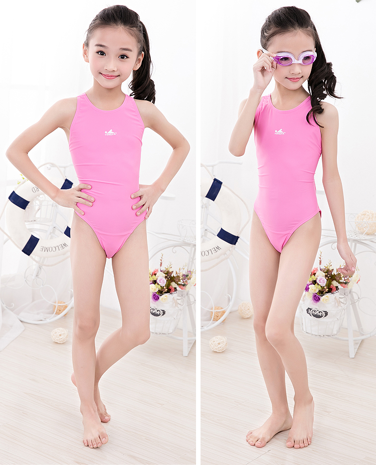 Cô gái người Anh mặc đồ bơi trẻ em trai lớn và cô gái thi đào tạo chuyên nghiệp gợi cảm áo tắm tam giác Xiêm dễ thương - Bộ đồ bơi của Kid áo tắm trẻ em