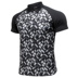 Li Ning áo ngắn tay polo nam chạy thể thao giản dị Áo thun ngụy trang thun thun thấm hút mồ hôi - Áo polo thể thao áo polo nữ form rộng Áo polo thể thao