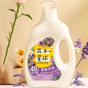 花木星球薰衣草香氛洗衣液2kg*4瓶