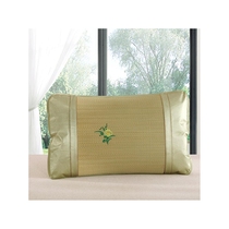 清水草成人蔺草枕套夏天加厚枕席夏季单人草席冰丝枕头套一对拍2