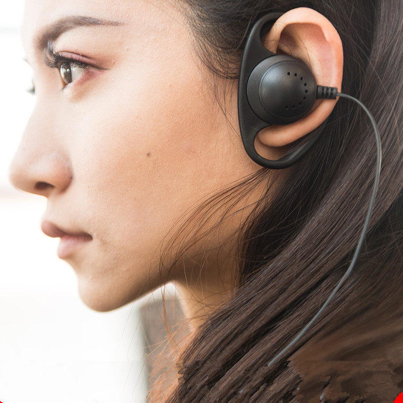 Guided headphone earbuds special large volume straight head meeting Simultaneous interpretation of ear-wheat wireless explainator special ear