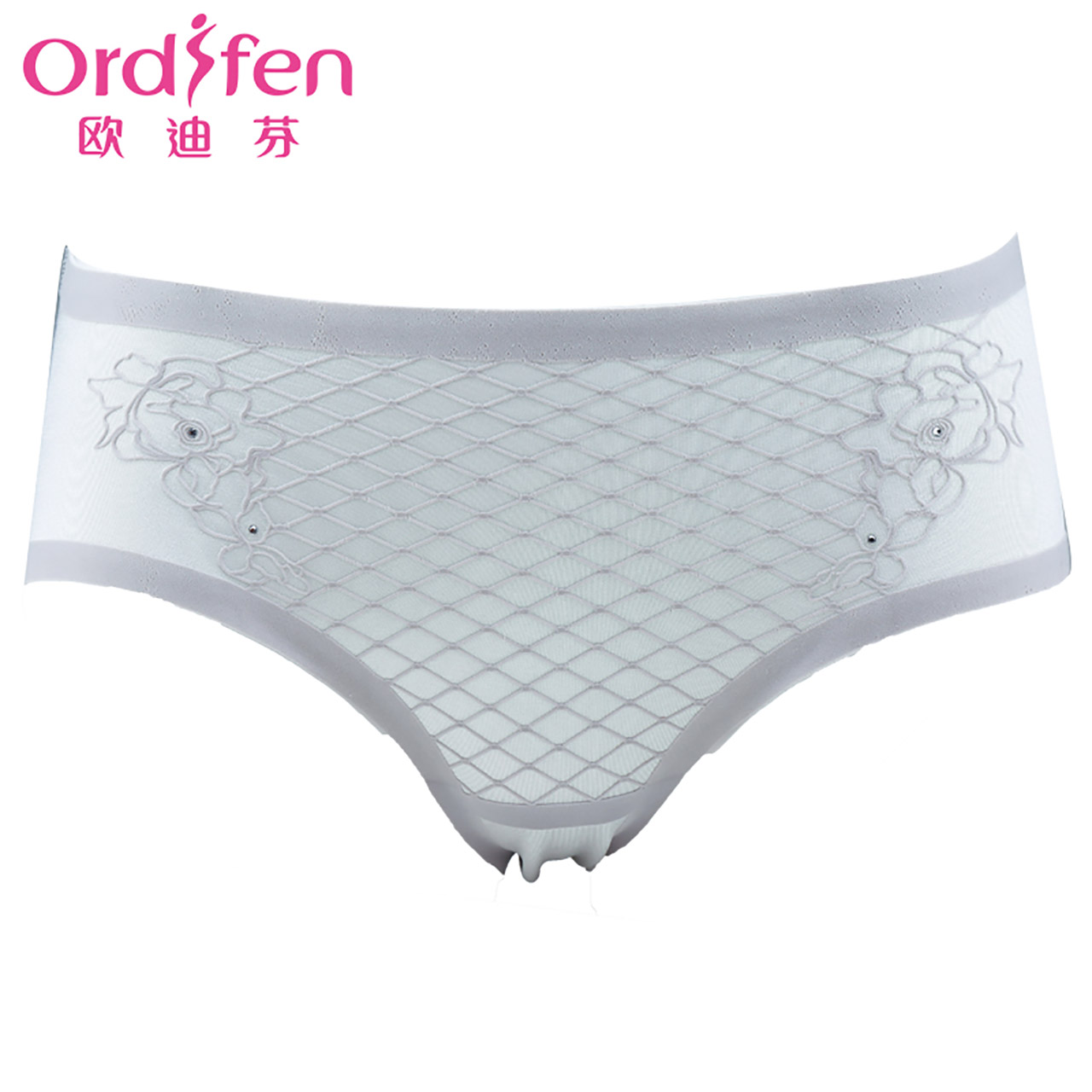 Odiffins mới sexy hip-spline giữa eo phẳng góc diny ren Lady Panties OP7526.