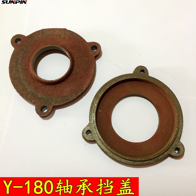 Y-180 motor end cover bearing cover oil seal cover national standard size motor accessories 18 5-22KW bearing cover