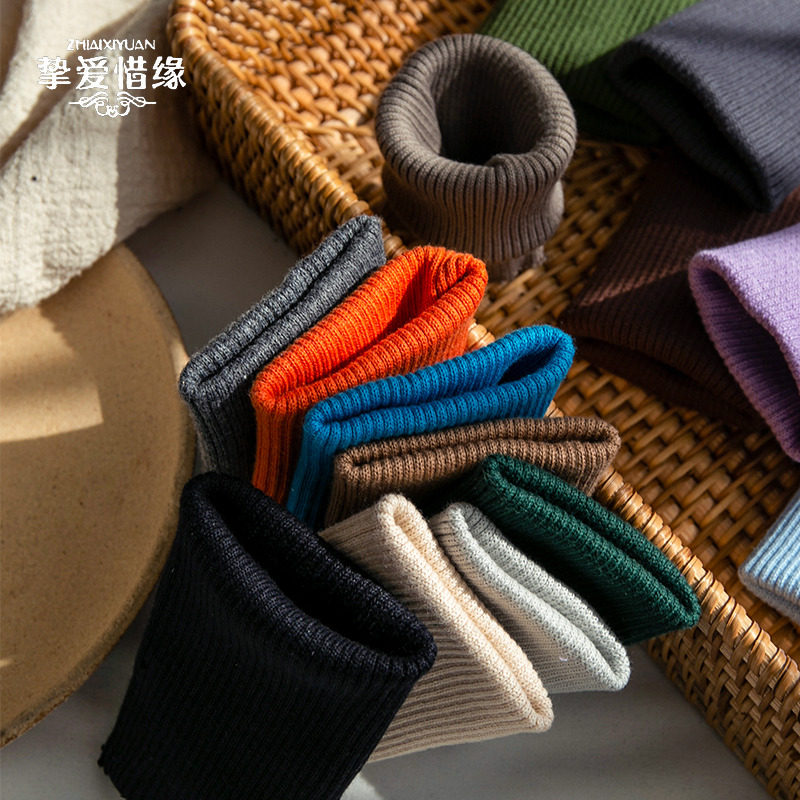 Threaded hems Pant legs Pants Short lengthened Childrens connection cuffs Accessories with elastic edge sleeves Sleeve stitching