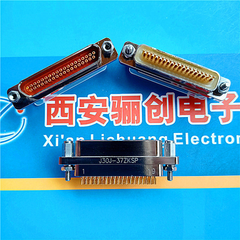 J30J-37ZKS Welded wire type J30J-37TJL with wire rectangular connector 37 core connector