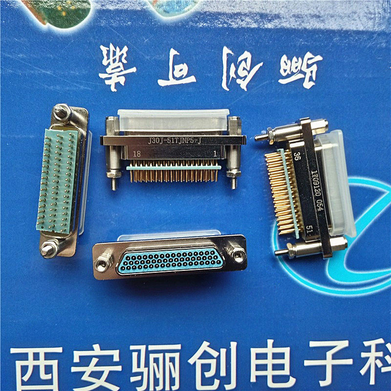 J30J-51TJN-J J30J-51TJN-J J30J-51TJNP5-J rectangular connector 51 Core straight needle welding printed board 3 rows