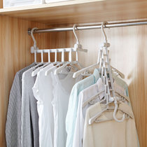 Multi-function hanger Household wardrobe space-saving storage artifact Multi-layer pants rack telescopic foldable trouser hanger