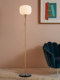 Wabi-Sabi Style Floor Lamp, Song-Style Aesthetics, Mid-Century Style, Retro Style, Nordic Style, High-End Lamp for Living Room, Bedroom, Next to Sofa