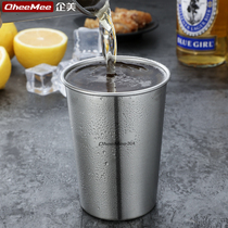 304 stainless steel beer cup Juice cup Cold drink cup Water cup Ice grain cup Childrens drinking cup Toothbrush cup