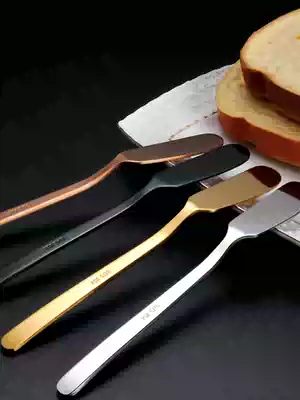 Butter knife 304 stainless steel cream knife Jam knife Cheese knife Cream knife Western knife thickening grease knife